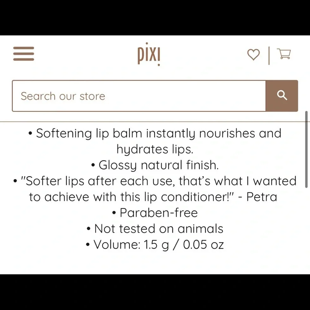 Pixi brand new